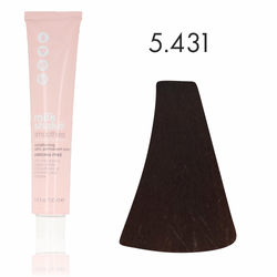 Zone Milk Shake półtrwała farba do włosów smoothies 5/431 egzotycznie brązowy jasny brąz 100ml