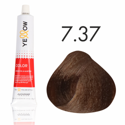 Yellow Color farba do włosów  7/37 złoto-matowy blond  100ml