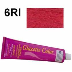 Itely Glazette farba do włosów 6RI intensywny czerwony ciemny blond 100ml