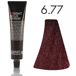 INSIGHT Incolor Fitoproteinowa farba do włosów 6/77 Intensywny fioletowy ciemny blond 100ml
