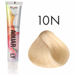 Farba do włosów Itely Aquarely 10N ultra jasny blond 100ml