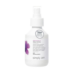 Zone Simply Zen Restructure in deep remedy Intensywnie restrukturyzujący fluid do suchych i zniszczonych włosów 150ml