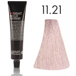 INSIGHT Incolor Fitoproteinowa farba do włosów 11/21 Perłowo-popielaty platynowy blond 100ml
