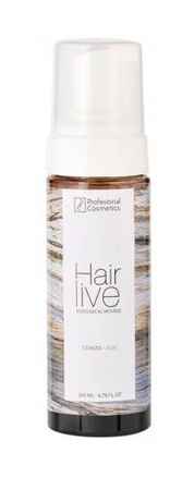 Itely PC ekologiczna pianka koloryzująca w postaci musu ceniza ash 200ml