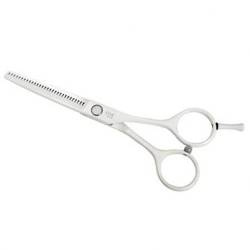 Fox Degażówki fryzjerskie 5,5'' WHITE BIAŁE