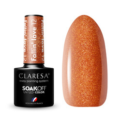 CLARESA Lakier Hybrydowy 5g, kolor Fallin' love 12