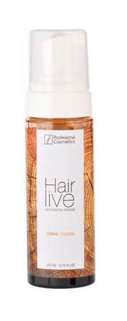 Itely PC ekologiczna pianka koloryzująca w postaci musu copper 200ml