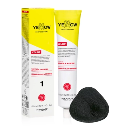 Yellow Color farba do włosów 1 czarny 100ml 2025