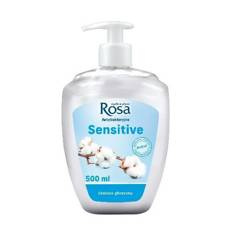 Rosa antybakteryjne mydło do rąk Sensitive 500ml