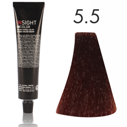 INSIGHT Incolor Fitoproteinowa farba do włosów 5/5 Mahoniowy jasny brąz 100ml