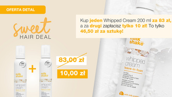 Zone Concept Milk Shake whipped - sweet hair deal zestaw 2 whippedów