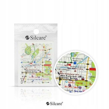 Silcare Naklejka wodna mapa BLE1903