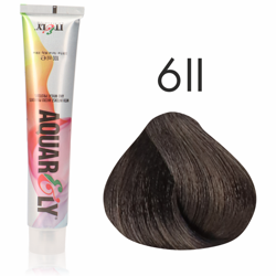 Farba do włosów Itely Aquarely 6II matowy intensywny ciemny  blond 100ml