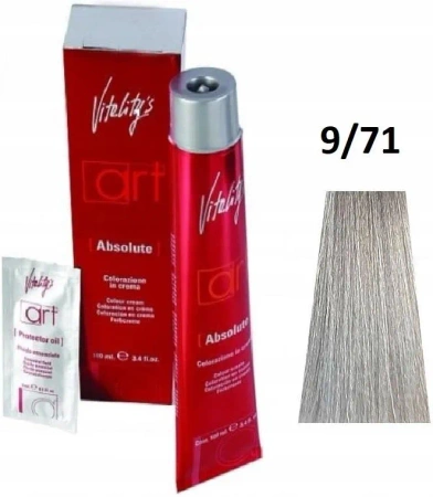 Vitalitys ART ABSOLUTE Farba do włosów 9/71 Jasny szary blond
