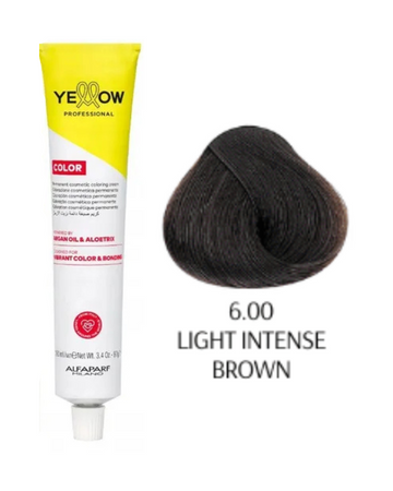 Yellow Color farba do włosów aloetrix  6/00 intensywny ciemny blond 100ml  2025
