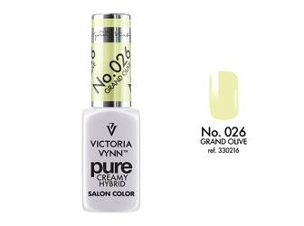 Victoria Vynn PURE CREAMY HYBRID lakier hybrydowy 026 Grand Olive 8ml