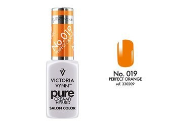 Victoria Vynn PURE CREAMY HYBRID lakier hybrydowy 019 Perfect Orange 8ml