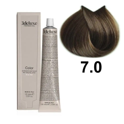 3DeLuxe profesjonalna farba do włosów 7/0 Blond 100ml