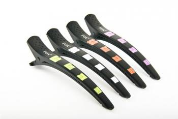 Fox SOFT profesjonalny klips do włosów z silikonowym paskiem 1szt