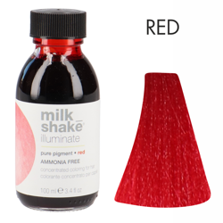 Zone Milk Shake Illuminate pigment RED czerwony pigment do włosów 100ml