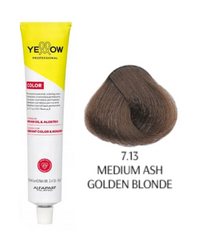 Yellow Color farba do włosów  7/13  naturalny popielato złoty blond 100ml  2025