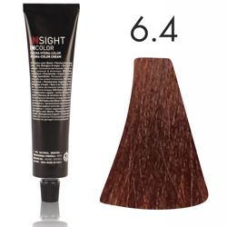 INSIGHT Incolor Fitoproteinowa farba do włosów 6/4 Miedziany ciemny blond 100ml
