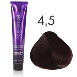 Zone No Inhibiton Multicolor farba do włosów 4/5 mahoniowy brąz 100ml