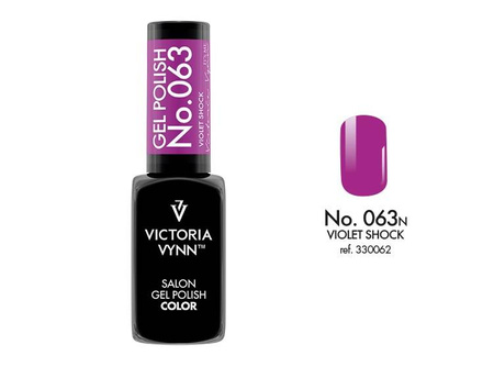 VICTORIA VYNN Gel Polish lakier hybrydowy 063 Violet Shock 8ml