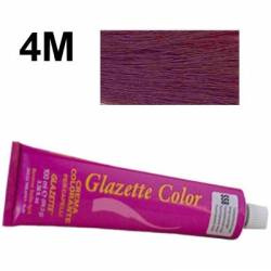 Itely Glazette farba do włosów  4M mahoniowy średni brąz 100ml