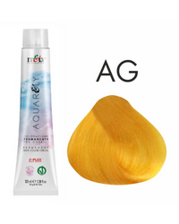 Farba do włosów Itely Aquarely Baza AG wzmacniacz koloru żółtego 60ml