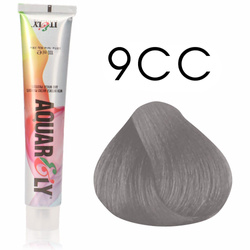 Fraba do włosów Itely Aquarely 9CC Intensywnie popielaty bardzo jasny blond 100ml