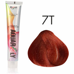 Farba do włosów Itely Aquarely 7T tycjanowy średni blond 100ml