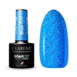 CLARESA Lakier Hybrydowy 5g, kolor Blue 709