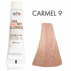 ITELY Oh My Blonde Toner w kremie o pastelowych odcieniach CARMEL (karmelowy) 60ml