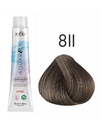 Farba do włosów Itely Aquarely 8II matowy intensywny jasny blond 100ml