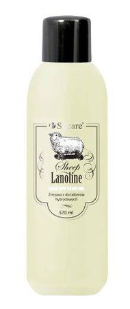 Silcare Soak Off Remover z lanoliną do usuwania hybryd 1000ml