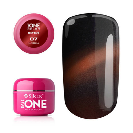 Silcare Gel Base One CAT EYE 07 Margaj 5g