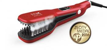 Fox Steam Brush Red Szczotka parowa do prostowania włosów