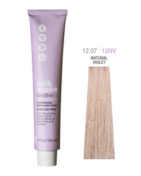 Zone Milk Shake creative farba do włosów 12/07 rozjaśniający ultra fioletowy blond 100ml