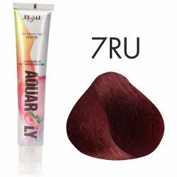 Farba do włosów Itely Aquarely 7RU Rubinowy średni blond 100ml