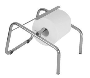 Kos Stojak na ręcznik stalowy chromowy