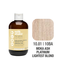 Zone Milk Shake Gloss farba pielęgnująca do włosów 10/81 bursztynowo popielaty platynowy jasny blond 60ml