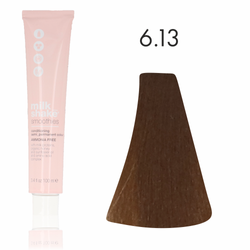 Zone Milk Shake półtrwała farba do włosów smoothies 6/13 popielato złocisty ciemny blond 100ml