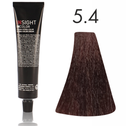 INSIGHT Incolor Fitoproteinowa farba do włosów 5/4 Miedziany jasny brąz 100ml