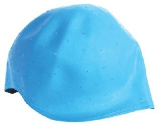 Czepek do pasemek gumowy niebieski + szydełko EC011