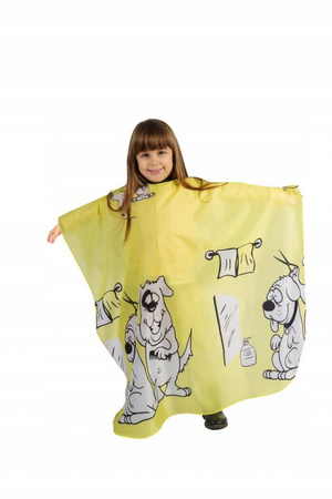 Labor peleryna dziecięca żółta