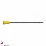 Szpilki metalowe do wałków żółte