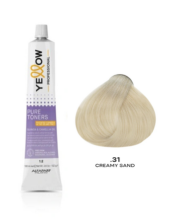 Yellow Pure Toners Creamy Sand 31 toner do włosów 100ml