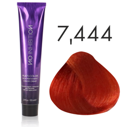 Zone No Inhibiton Multicolor farba do włosów 7/444 intensywnie miedziany jasny brąz 100ml