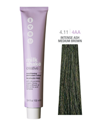 Zone Milk Shake creative farba do włosów 4/11 intensywnie popielaty średni brąz 100ml